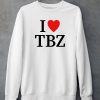 I Love Tbz The Boyz Shirt5