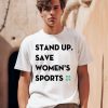 Jennifer Sey Xx Xy Athletics Stand Up Save Womens Sports Shirt