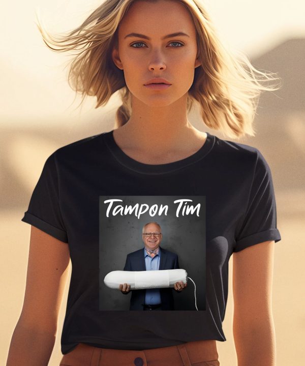 Johnny Midnight Tim Walz Tampon Tim Shirt