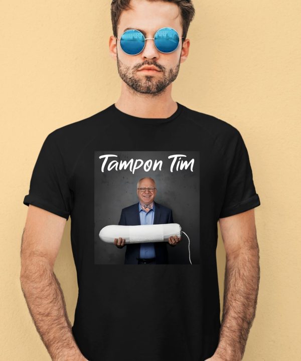 Johnny Midnight Tim Walz Tampon Tim Shirt1