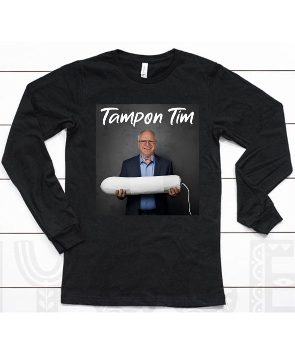 Johnny Midnight Tim Walz Tampon Tim Shirt6