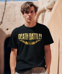 Kickstarter Death Battle Gold Shirt0