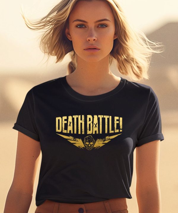 Kickstarter Death Battle Gold Shirt2