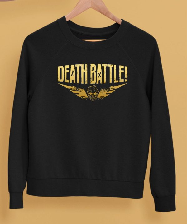 Kickstarter Death Battle Gold Shirt5