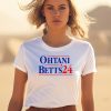 Los Angeles Dodgers Shohei Ohtani And Mookie Betts 24 Presidential Shirt