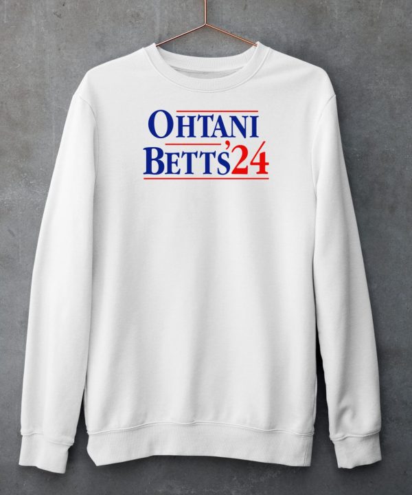 Los Angeles Dodgers Shohei Ohtani And Mookie Betts 24 Presidential Shirt5