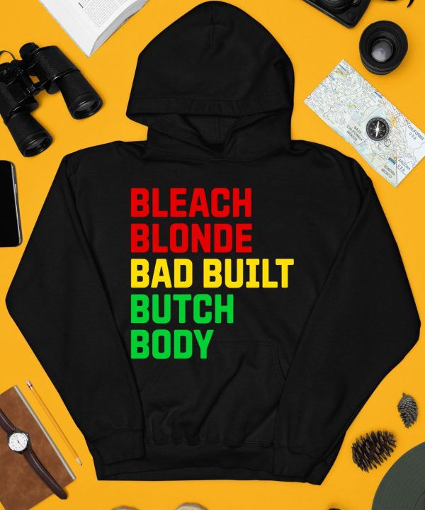 Lovedoveclarke Bleach Blonde Bad Built Botched Body Shirt4