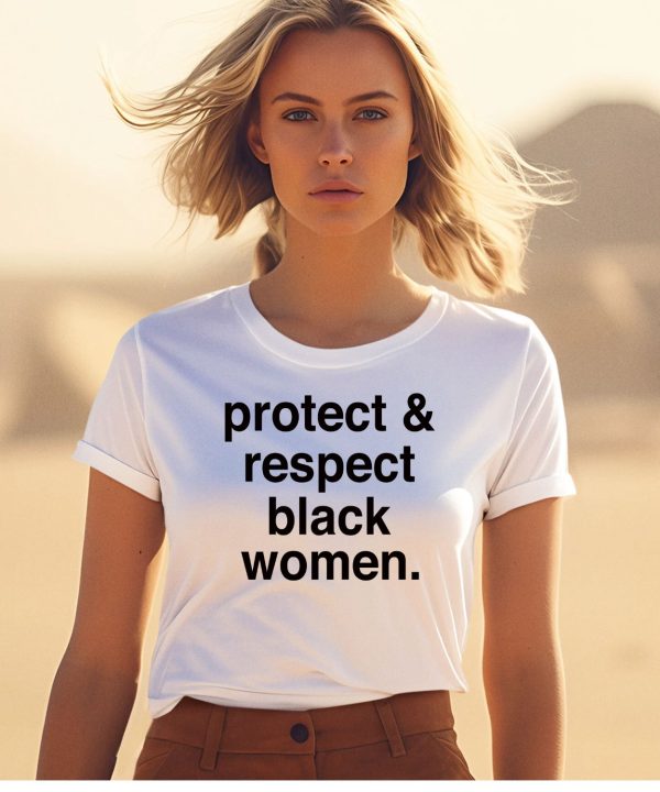 Michael Ade Ojo Wearing Protect And Respect Black Women Shirt1