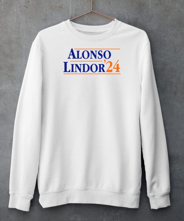 New York Mets Pete Alonso And Francisco Lindor 24 Presidential Shirt5