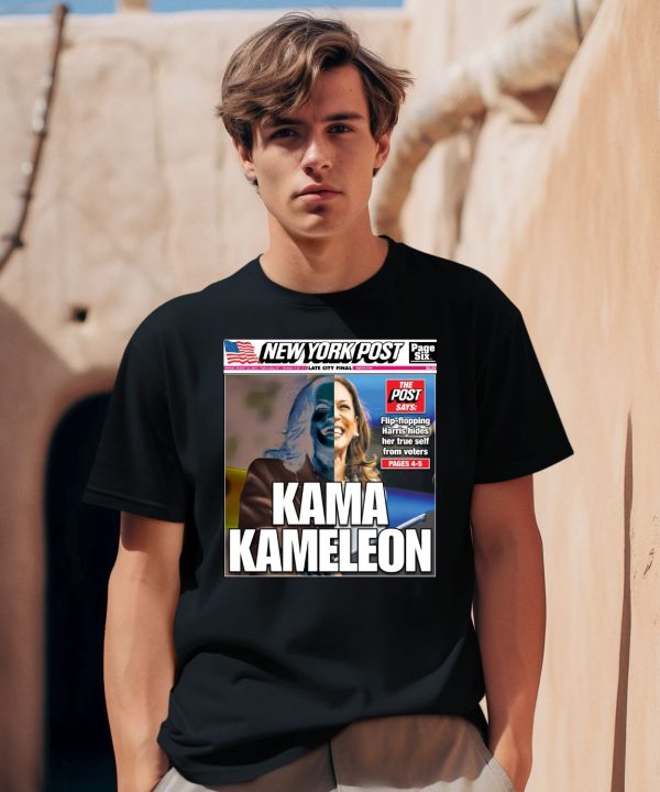 New York Post Kamala Harris Kama Kameleon Shirt