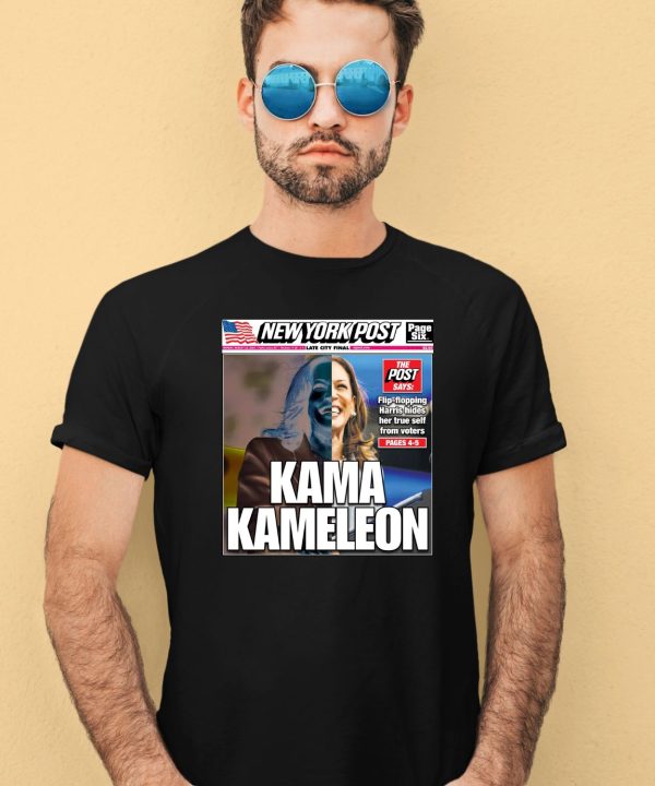 New York Post Kamala Harris Kama Kameleon Shirt1