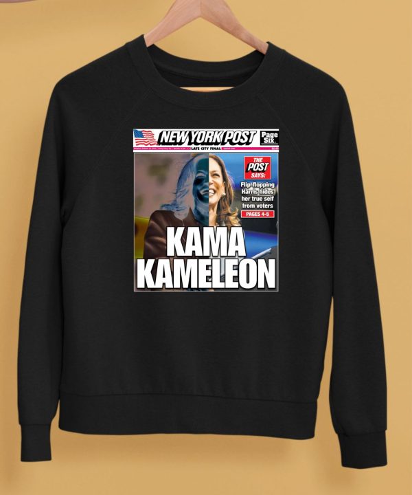 New York Post Kamala Harris Kama Kameleon Shirt5