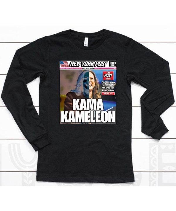 New York Post Kamala Harris Kama Kameleon Shirt6