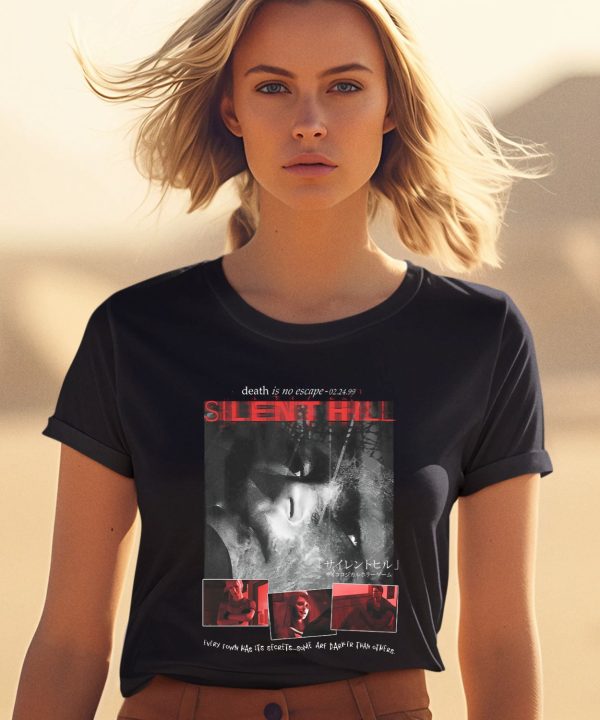 Officialkonamishop Silent Hill 1999 Release Day Edition Shirt