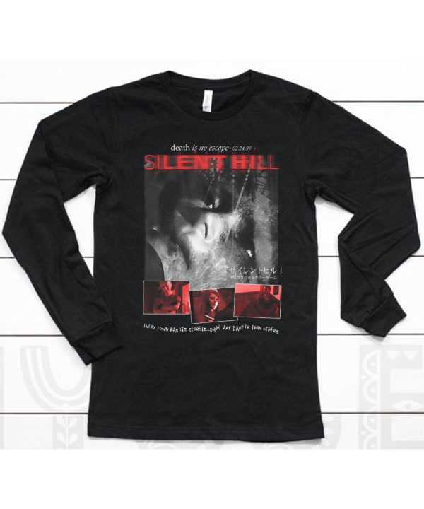 Officialkonamishop Silent Hill 1999 Release Day Edition Shirt6