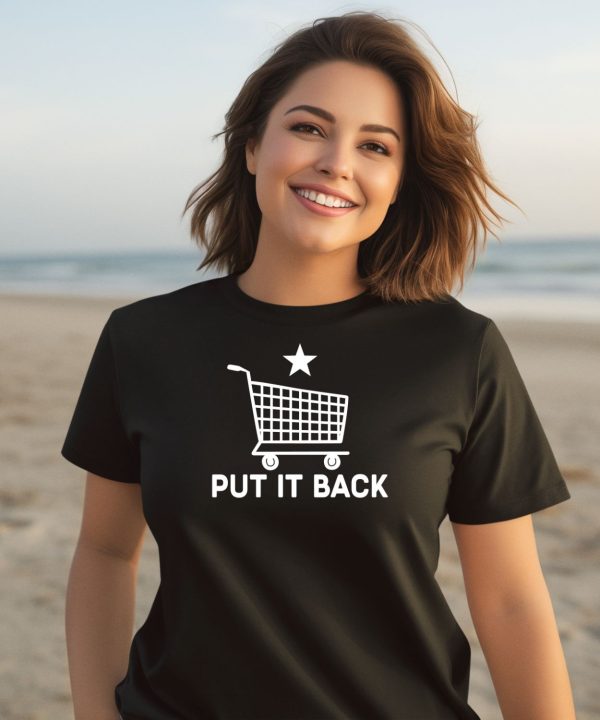 Put It Back Shopping Cart Shirt3