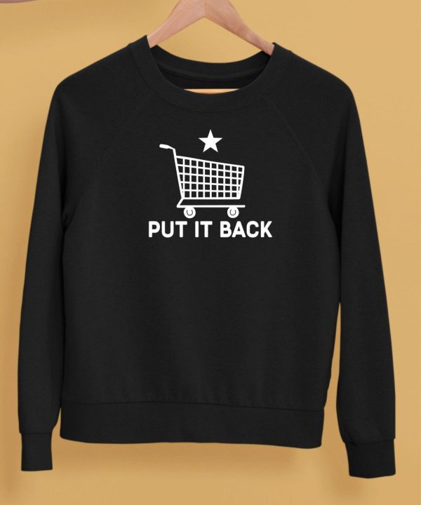 Put It Back Shopping Cart Shirt5