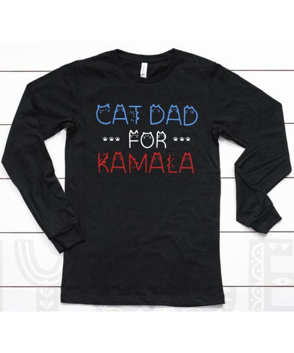 Rothmus Cat Dad For Kamala Shirt6