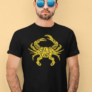 Salty To The Core Crab Shirt