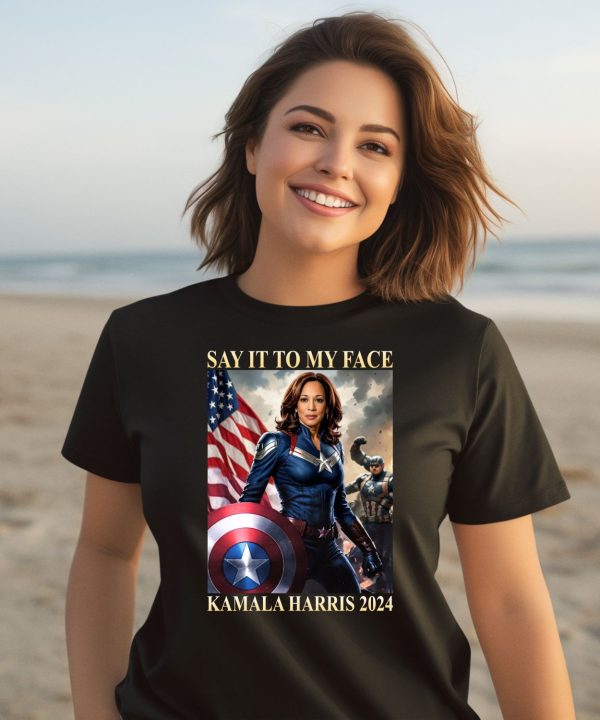 Say It To My Face Kamala Harris Avengers 2024 Shirt3