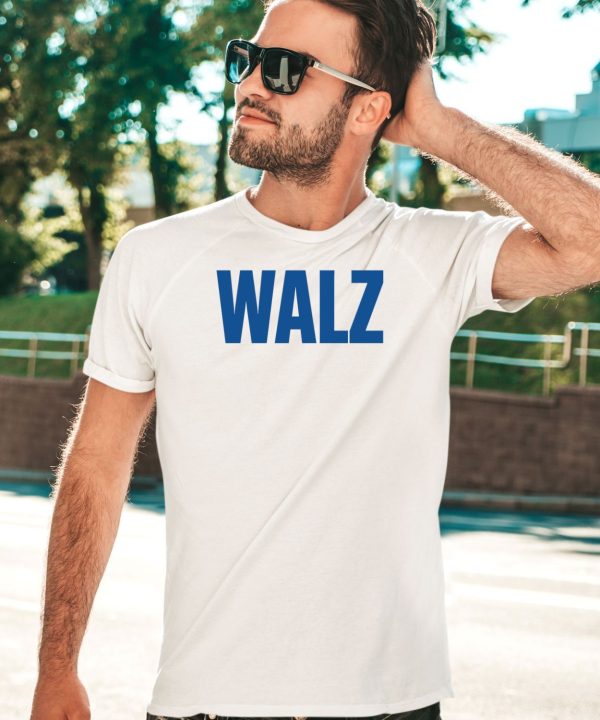 Walz Nebraskan Coach Teacher Veteran Minnesota Governor Midwest Dad Dirt Road Dem Shirt3