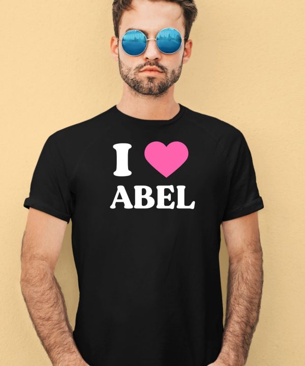 Wonderlushtt I Love Abel Shirt