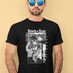 Youngla X Attack On Titan Merch Female Titan Shirt