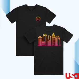 kenny 704 shop merch clt gradient skyline t shirt e