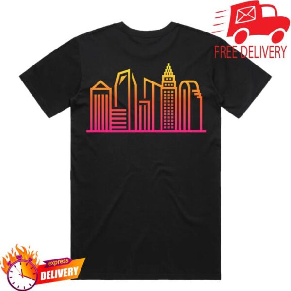 kenny 704 shop merch clt gradient skyline t shirt ss