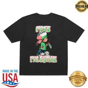 kenny Nts Merch Store Free Palestine T Shirt Black