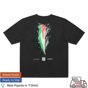 kenny Nts Merch Store Free Palestine T Shirt Black ss