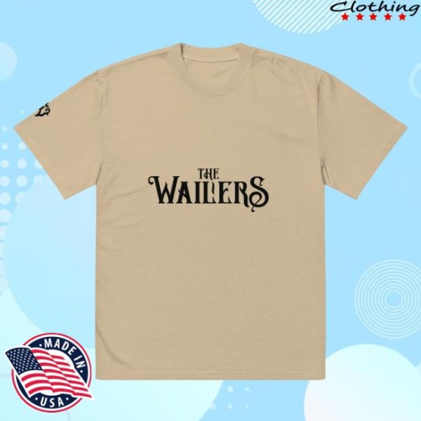 kenny The Wailers Merch Store Wailers Embroidered Denim T Shirt