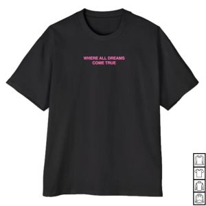 kenny adelaides fort merch store make a wish heavy oversized tee ss