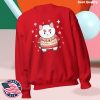 kenny bee and puppycat merch shop christmas puppycat sweatshirt re