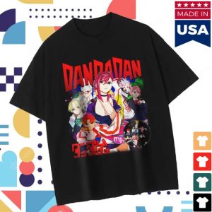 kenny dandadan merch dandadan action cast blue t shirt RE