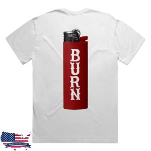 kenny eajpark merch shop burn red lighter tee