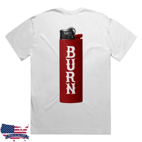 kenny eajpark merch shop burn red lighter tee