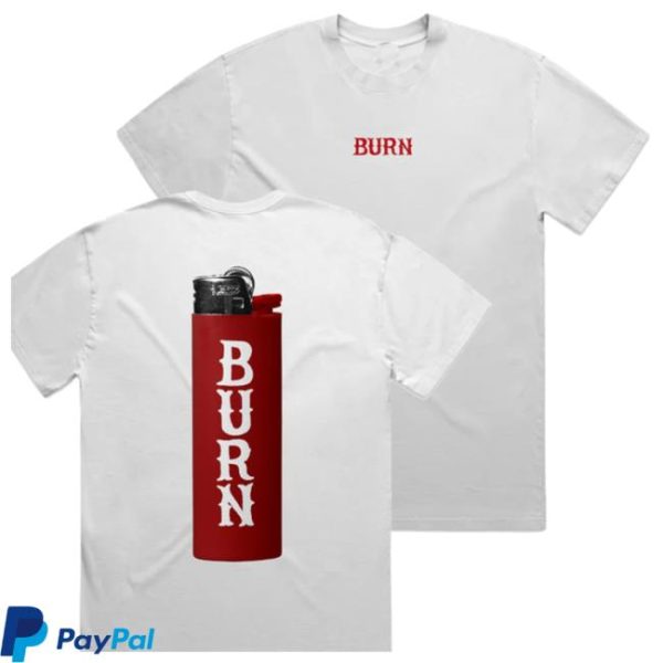 kenny eajpark merch shop burn red lighter tee ssd