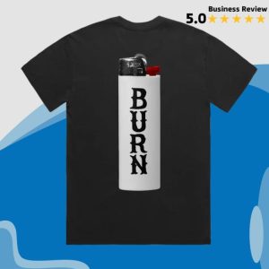 kenny eajpark merch shop burn white lighter tee s