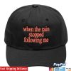 kenny eajpark merch shop when the rain stopped following me exclusive tour hat