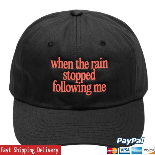 kenny eajpark merch shop when the rain stopped following me exclusive tour hat