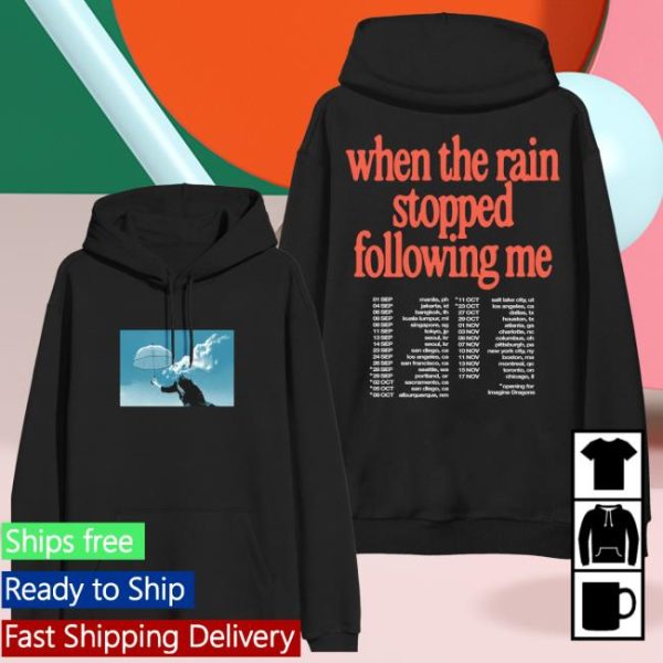 kenny eajpark merch shop when the rain stopped following me exclusive tour hoodie se