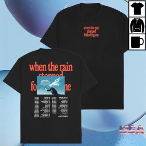 kenny eajpark merch shop when the rain stopped following me exclusive tour tee ss w