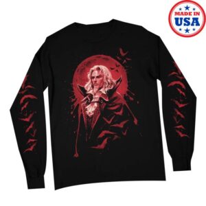 kenny fangamer merch store castlevania crimson eclipse long sleeved shirt e