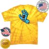 kenny pacwave mech shop santa cruz screaming hand mens t shirt spider gold