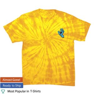 kenny pacwave mech shop santa cruz screaming hand mens t shirt spider gold s