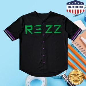 kenny rezz shop merch store rezz death stare baseball jersey purple green sa