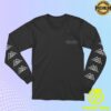 kenny rise records merch store thousand below rose hand shake black long sleeve