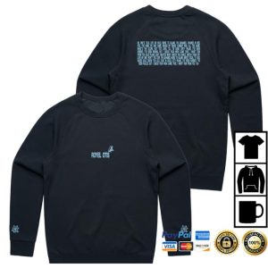 kenny royel otis merch store ro crew navy sweater ssR