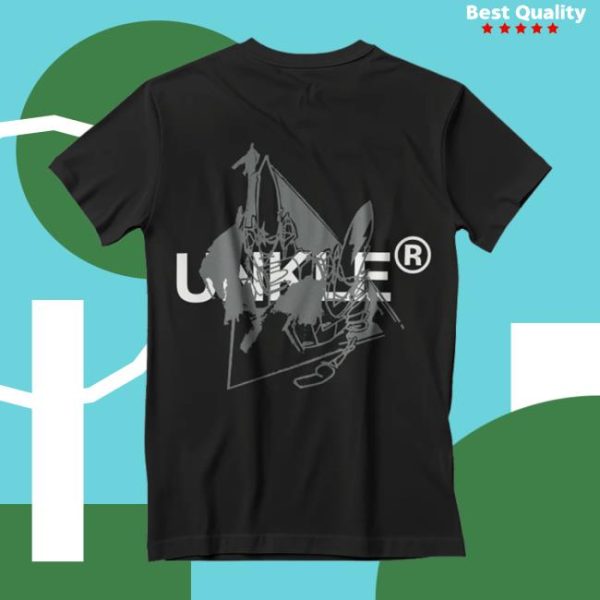 kenny unkle merch store unkle new text logo t shirt black ss